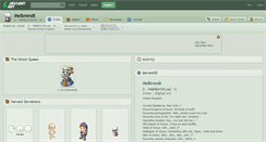 Desktop Screenshot of melbrendt.deviantart.com