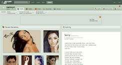 Desktop Screenshot of nanncy4.deviantart.com