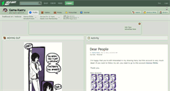 Desktop Screenshot of gama-kaeru.deviantart.com