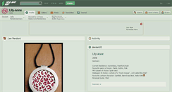 Desktop Screenshot of lily-anne.deviantart.com