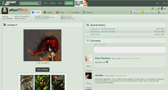 Desktop Screenshot of aditya777.deviantart.com