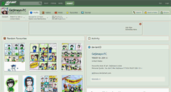 Desktop Screenshot of gejimayo-fc.deviantart.com