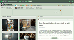 Desktop Screenshot of godofwarlover.deviantart.com