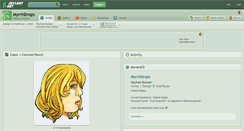 Desktop Screenshot of myrrhdrops.deviantart.com