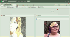 Desktop Screenshot of imaglasschild.deviantart.com