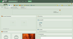 Desktop Screenshot of pof38.deviantart.com