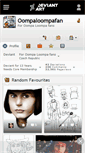 Mobile Screenshot of oompaloompafan.deviantart.com