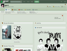 Tablet Screenshot of gaar4.deviantart.com