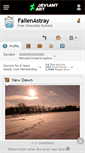 Mobile Screenshot of fallenastray.deviantart.com