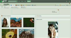 Desktop Screenshot of inconditis.deviantart.com