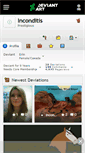 Mobile Screenshot of inconditis.deviantart.com