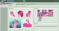 Desktop Screenshot of pinkie-love.deviantart.com