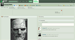 Desktop Screenshot of monsterpappa.deviantart.com