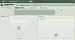 Desktop Screenshot of blackbewhite2k7.deviantart.com