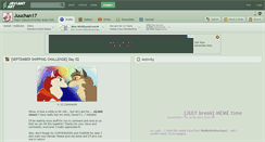 Desktop Screenshot of juuchan17.deviantart.com