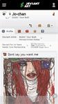 Mobile Screenshot of jo-chan.deviantart.com