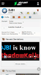 Mobile Screenshot of djb1.deviantart.com