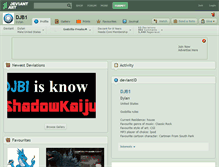 Tablet Screenshot of djb1.deviantart.com