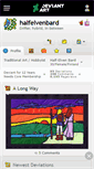 Mobile Screenshot of halfelvenbard.deviantart.com