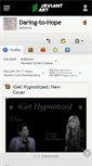 Mobile Screenshot of daring-to-hope.deviantart.com