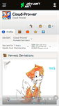 Mobile Screenshot of cloud-prower.deviantart.com