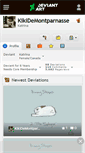 Mobile Screenshot of kikidemontparnasse.deviantart.com