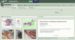 Desktop Screenshot of miriamperez.deviantart.com