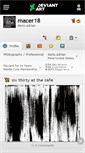 Mobile Screenshot of macer18.deviantart.com