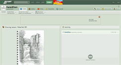 Desktop Screenshot of haraldelsen.deviantart.com