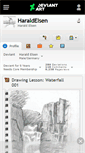 Mobile Screenshot of haraldelsen.deviantart.com