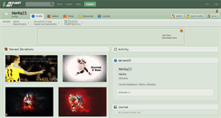 Desktop Screenshot of nerka23.deviantart.com