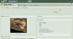 Desktop Screenshot of darky---kyubi.deviantart.com