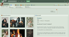 Desktop Screenshot of fairysiren.deviantart.com