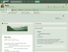 Tablet Screenshot of dasya.deviantart.com