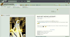 Desktop Screenshot of gothicprincessyaoi.deviantart.com