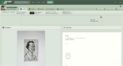 Desktop Screenshot of emilysnake.deviantart.com