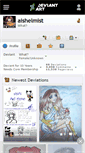 Mobile Screenshot of aishelmist.deviantart.com