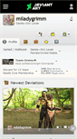 Mobile Screenshot of miladygrimm.deviantart.com