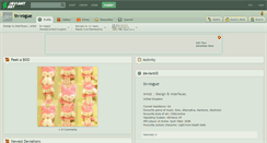 Desktop Screenshot of in-vogue.deviantart.com