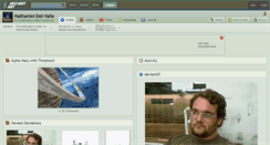 Desktop Screenshot of nathaniel-del-valle.deviantart.com