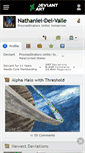Mobile Screenshot of nathaniel-del-valle.deviantart.com
