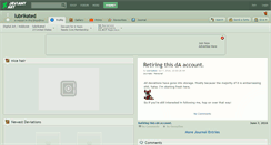 Desktop Screenshot of lubrikated.deviantart.com