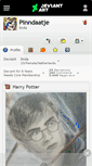 Mobile Screenshot of pinndaatje.deviantart.com