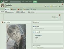 Tablet Screenshot of pinndaatje.deviantart.com