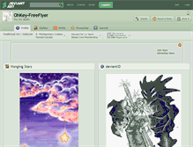 Tablet Screenshot of ohkey-freeflyer.deviantart.com