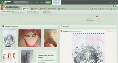 Desktop Screenshot of doodlepop212.deviantart.com