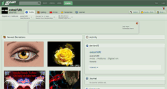 Desktop Screenshot of extrayuri.deviantart.com