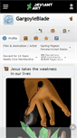 Mobile Screenshot of gargoyleblade.deviantart.com