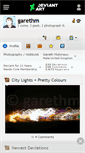 Mobile Screenshot of garethm.deviantart.com