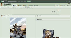 Desktop Screenshot of kitsune-2077.deviantart.com